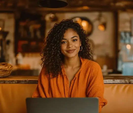 Founder working on a business name
